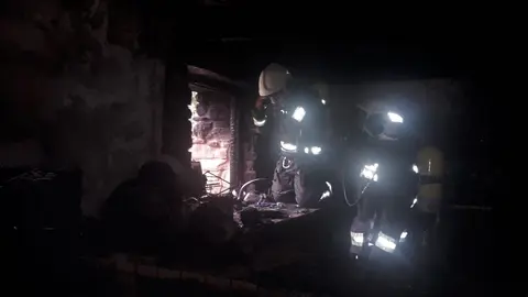 Incendio Argomilla de Cay&oacute;n