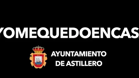 Imagen final del v&iacute;deo del Ayuntamiento de Astillero por el coronavirus