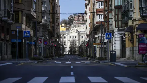 DAVID S. BUSTAMANTE 15/03/2020 SANTANDER/ CANTABRIA Situaci&oacute;n de Santander tras decretar el Presidente del Gobierno de Espa&ntilde;a el Estado de Alerta por el Coronavirus COVID-19