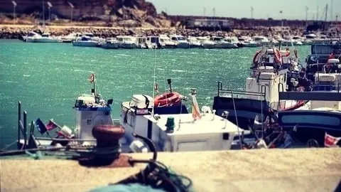 Puerto pesquero de Conil