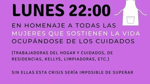 Iniciativa para homenajear a las cuidadoras