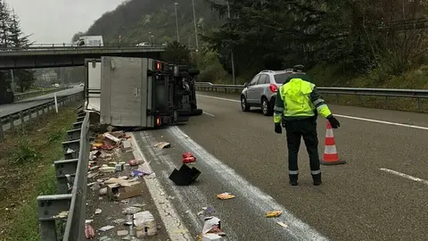 Imagen de archivo de un accidente