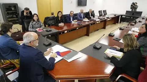 Comision coronavirus. Miguel Rodriguez.
Consejero de sanidad. 
11 mar 20