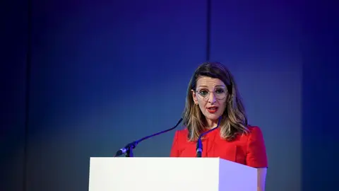 La ministra de Trabajo y Econom&iacute;a Laboral, Yolanda D&iacute;az, el pasado 5 de marzo.