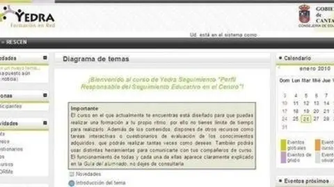 Plataforma Yedra, Educaci&oacute;n, Internet