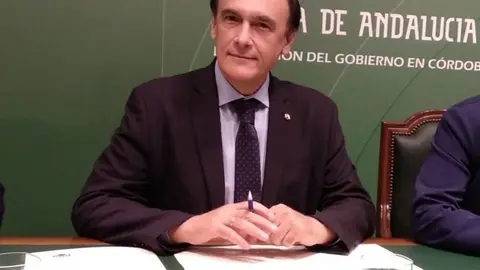 El rector de la UCO, Jos&eacute; Carlos Gomez Villamandos, en una imagen de archivo