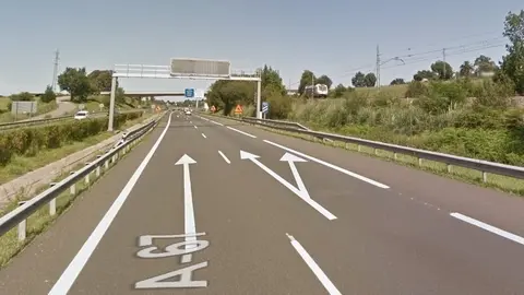 Estaci&oacute;n de medici&oacute;n de tr&aacute;fico de la DGT en la A-67