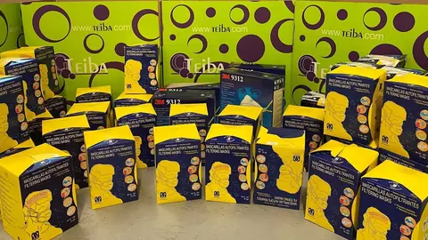 Mascarillas del Grupo Teiba