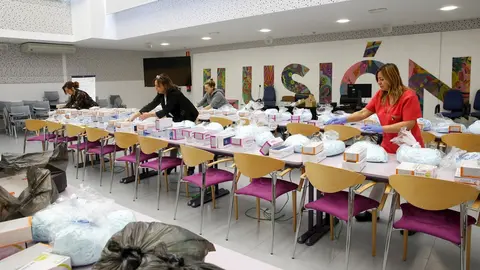 El ICASS reparte mascarillas a centros de dependientes y personas con discapacidad y a empresas de ayuda a domicilio