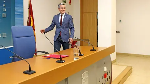El vicepresidente del Gobierno de Cantabria y consejero de Universidades, Igualdad, Cultura y Deporte, Pablo Zuloaga