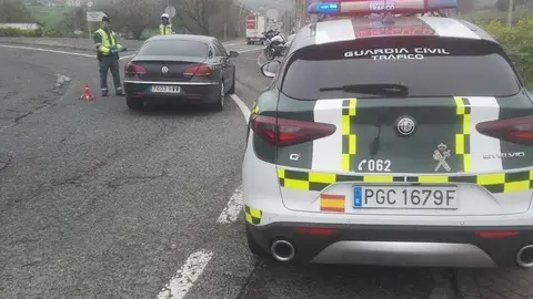 Control de la Guardia Civil