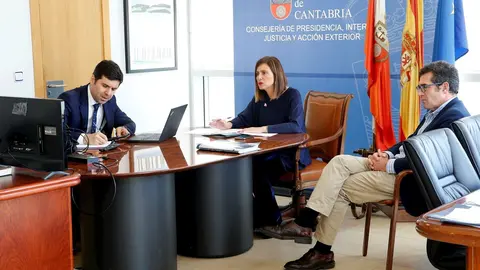 Videoconferencia de Justicia