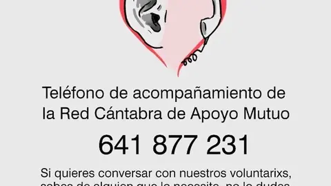 Servicio telef&oacute;nico de la Red C&aacute;ntabra de Apoyo Mutuo
