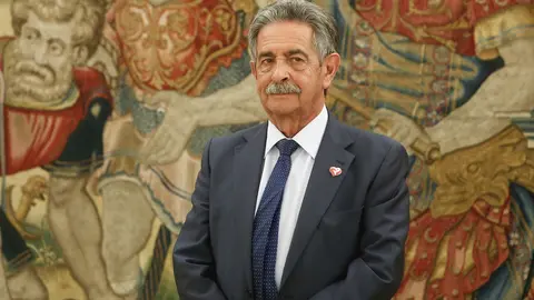 El presidente de Cantabria, Miguel &Aacute;ngel Revilla