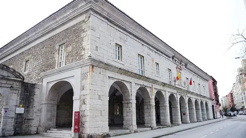 Exterior del Parlamento de Cantabria. Archivo