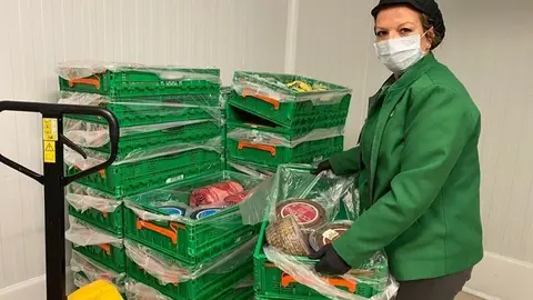 Trabajadora de Mercadona