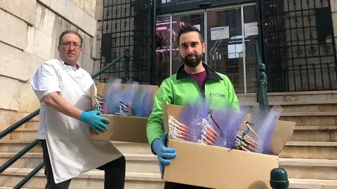 ENTREGA DE M&Aacute;SCARAS DE PROTECCI&Oacute;N AL PERSONAL DE MERCADOS