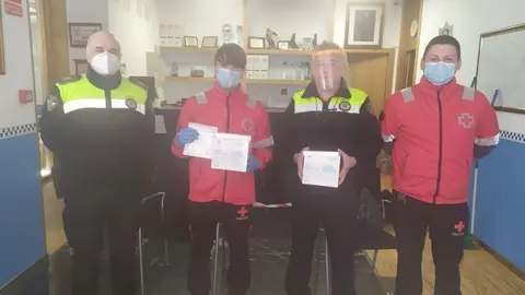 El Gobierno de Cantabria reparte mascarillas contra el COVID a las Polic&iacute;a Locales de la comunidad aut&oacute;noma