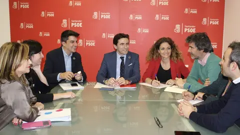 El grupo municipal socialista de Santander