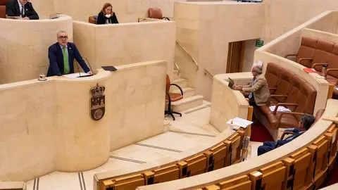 Pedro Hernando, portavoz del PRC, en el Pleno monogr&aacute;fico sobre la gesti&oacute;n del coronavirus