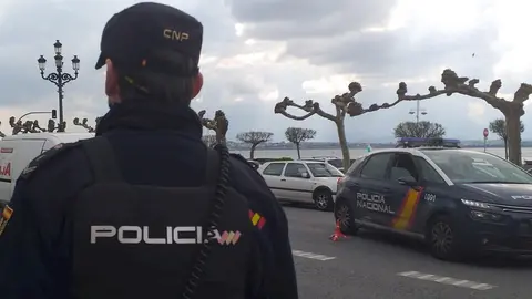 Polic&iacute;a Nacional en Santander
