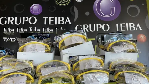 Gafas de protecci&oacute;n donadas