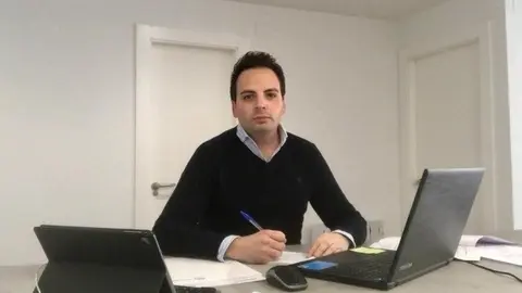 El diputado del PP &Aacute;lvaro Aguirre