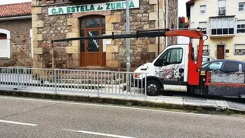 Trabajos de mejora de seguridad vial