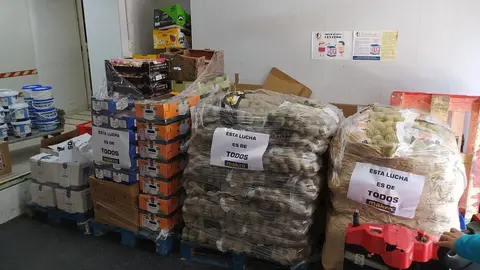 Donaci&oacute;n de alimentos