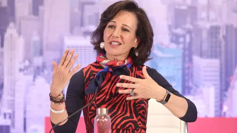 La presidenta del Banco Santander, Ana Bot&iacute;n