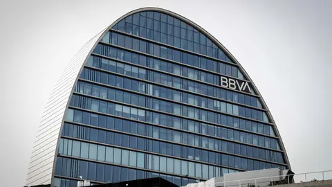 La Ciudad BBVA, compuesta por siete edificios que alberga la nueva sede de la entidad bancaria espa&ntilde;ola Banco Bilbao Vizcaya Argentaria.