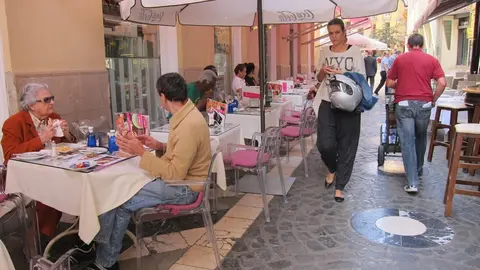 Terraza, bar, turismo, turista, comer, cafeter&iacute;a, hosteler&iacute;a, restaurante, 