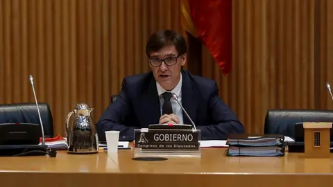 El ministro de Sanidad, Salvador Illa, comparece de nuevo ante la Comisi&oacute;n de Sanidad del Congreso de los Diputados para informar sobre las medidas adoptadas por su departamento ante la pandemia de coronavirus