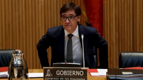El ministro de Sanidad, Salvador Illa, comparece de nuevo ante la Comisi&oacute;n de Sanidad del Congreso de los Diputados para informar sobre las medidas adoptadas por su departamento ante la pandemia de coronavirus