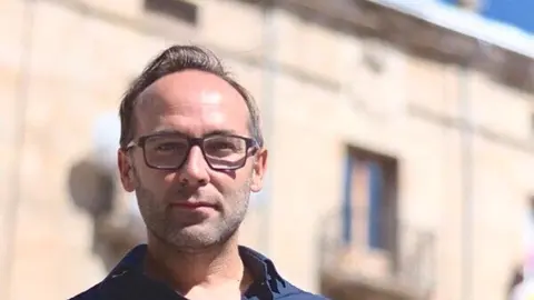 Sergio Balbont&iacute;n, portavoz PSOE en Reinosa