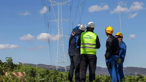 Trabajadores de Elecnor en C&aacute;diz, logo