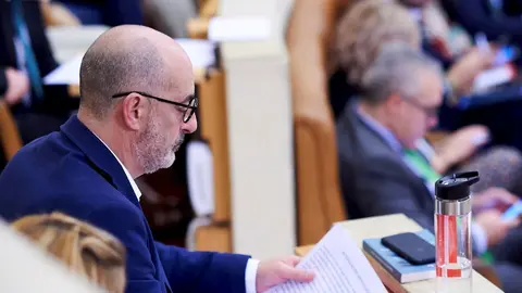 El portavoz del grupo parlamentario Ciudadanos en el Parlamentno de Cantabria, F&eacute;lix &Aacute;lvarez,