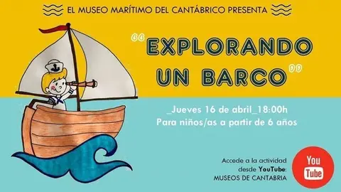Cartel de la actividad 'Explorando un barco'