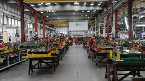 Planta de Edscha Santander en el pol&iacute;gono de Guarnizo