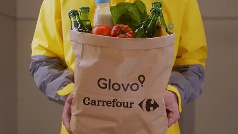 Carrefour y Glovo