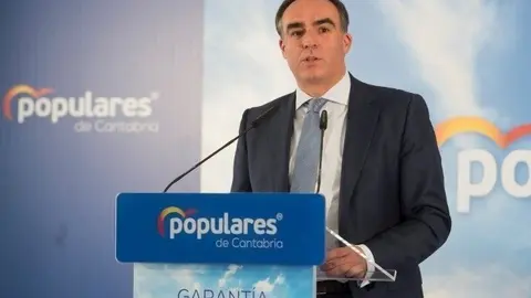 Javier Puente, senador del PP por Cantabria