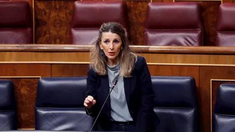 La ministra de Trabajo, Yolanda D&iacute;az