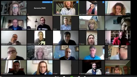 Comisi&oacute;n Ejecutiva Regional (CER) del PSOE Cantabria