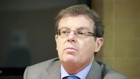 El rector de la UCLM, Miguel &Aacute;ngel Collado