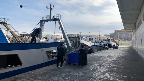 Muelle pesquero de Almer&iacute;a
