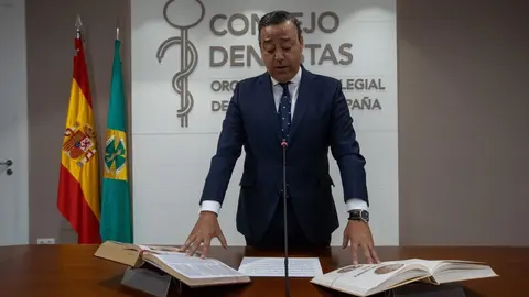 Presidente del Consejo General de Dentistas, &Oacute;scar Castro Reino
