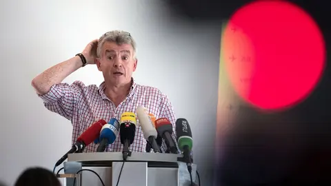  El presidente ejecutivo de Ryanair, Michael O'Leary