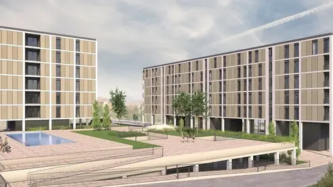 Promoci&oacute;n de Metrovacesa en Manresa (Barcelona): 'Mirador de Montserrat'