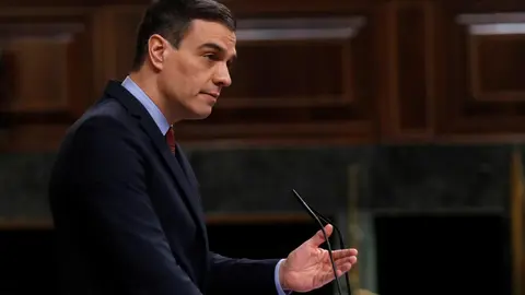 El presidente del Gobierno, Pedro S&aacute;nchez,
