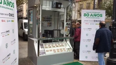 Quiosco de la ONCE en Soria